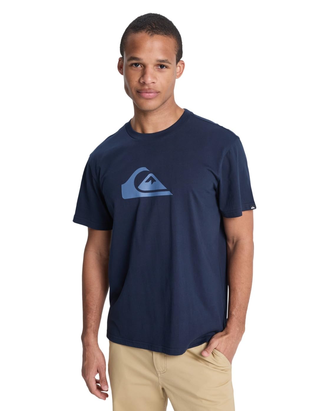 Quiksilver Short-Sleeved T-Shirt EV COMP Logo SS Men's Black L