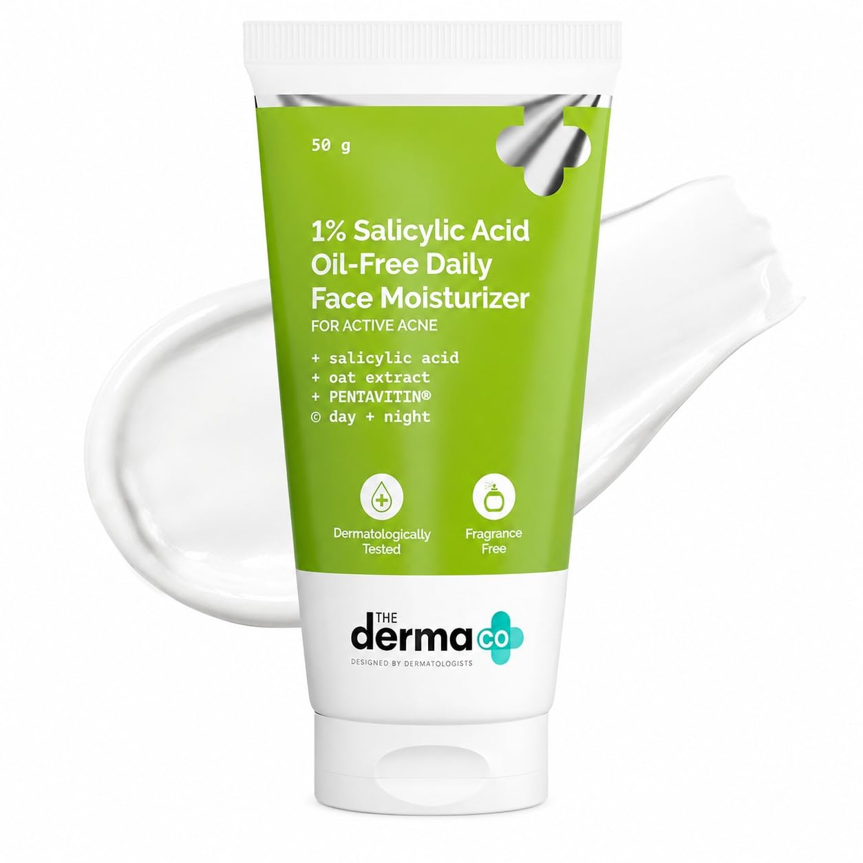 The Derma Co 1% Salicylic Acid Oil-Free Moisturizer 50g - Image 1
