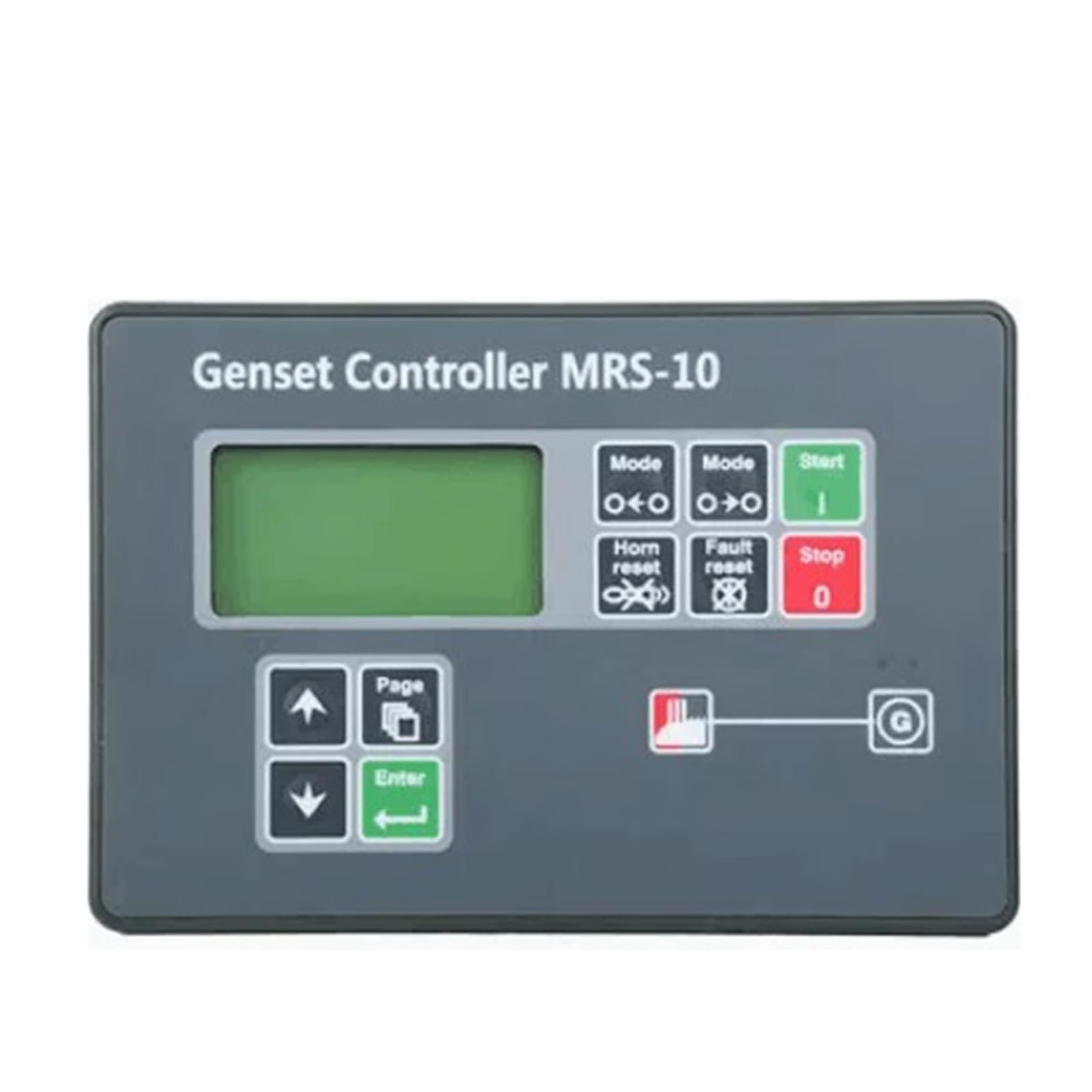 1 pannello controller generatore diesel MRS-16 MRS10 MRS16 con avvio automatico, compatibile con modulo di controllo remoto (MRS10)