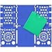Boxlegend v2 shirt folding board t shirts clothes folder durable plastic laundry folders folding boards flipfold, blue