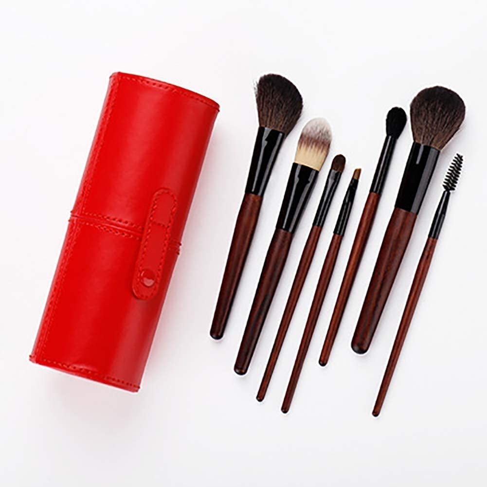 Set di pennelli Trucco - 7 Pezzi Pennelli for Il Trucco for Fondazione Eyeshadow Eyeliner Eyeliner Blush Polder CoCealer Contour