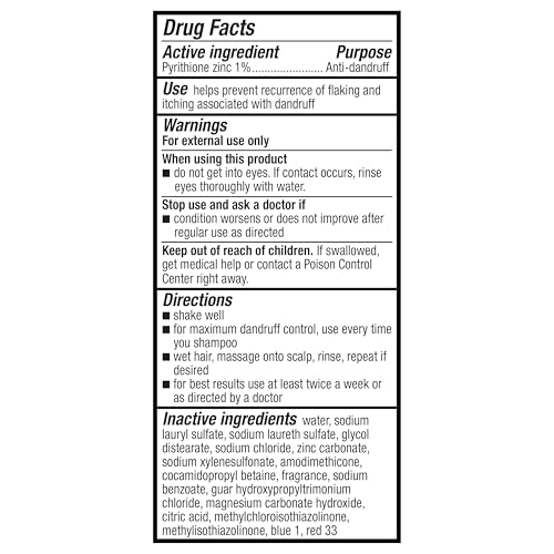 Amazon Basics 2-in-1 Dandruff Shampoo and Conditioner, Gentle, pH Balanced, 12.5 Fl Oz (Pack of 6) (Previously Solimo) - Image 5