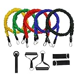 ZXFLTC Resistance Bands Set,Exercise Bands,Workout Bands,Resistance Band with Handles for Men,Weight