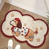 Utilisation polyvalente : il convient non seulement comme tapis de bain antidérapant, mais aussi pour la cuisine, devant la baignoire, à côté de la cabine de douche, à côté du lavabo, dans l'entrée de la salle de bain et même comme tapis d'alimentation pour animaux de compagnie - Polyvalent et pratique.