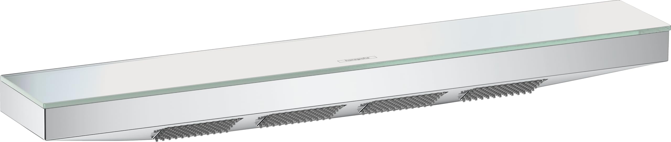 Hansgrohe Rainfinity Shoulder Shower 500 1 Spray With Shower Shelf, Chrome 26243000