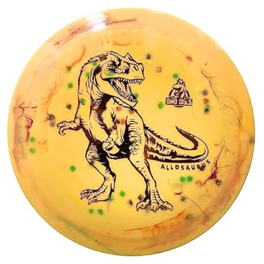 AMAZON - Allosaurus Disc Golf Distance Driver for Children and Novice Players | Ultra Lightweight | Made by Dino Discs