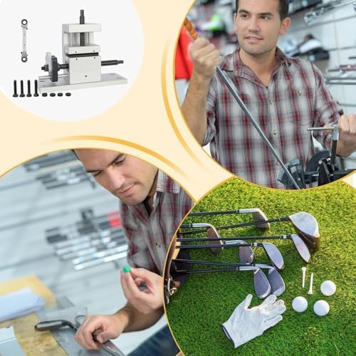 Estrattore professionale per mazze da golf con morsa, strumento di rimozione della presa per riparazione e trazione dell'albero