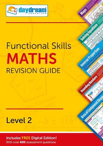Daydream Education Functional Skills Maths Level 2 Revision Guide