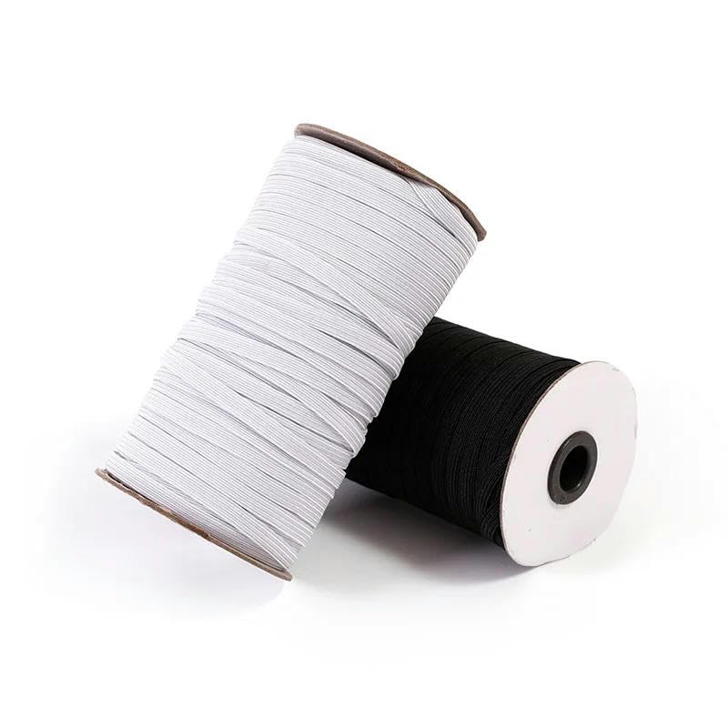 1 rollo de cinta elástica de licra de alta elasticidad de 3/6/8/10 mm para coser, accesorios de bricolaje para prendas de vestir, color, 10 mm, 100 yardas