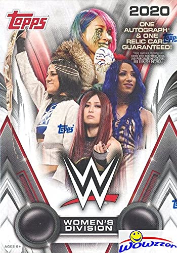 2020 Topps WWE Womenâ€™s Division Wrestling Factory Sealed HOBBY Box with (2) HITS Including One AUTOGRAPH! Look for Autos of Ronda Rousey, Asuka, Kairi Sane, Rhea Ripley, Alexa Bliss & More! WOWZZER!
