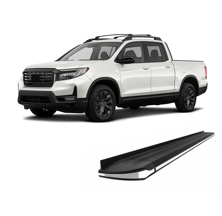 Estribos Black Horse de aluminio negro EXCEED para camioneta miniatura 3