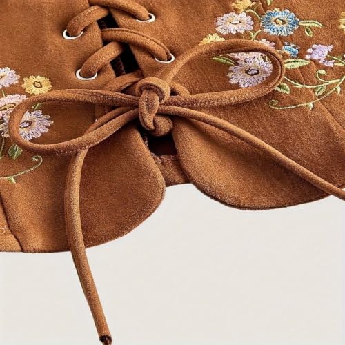 Chaleco renacentista ajustable con cordones para un corsé medieval perfecto 6