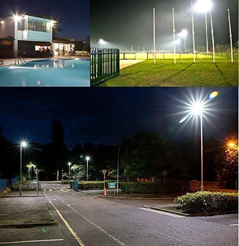Image of MLD 100w led flood light outdoor waterproof IP65 Grey Body With 2 Years Warranty |100W,White | Pack of -4