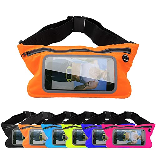 🌈【 Chiusura e Colori】🌈 Cinta con chiusura a clip resistente, la sacca ha un classico zip. Realizzato in materiale PVC, molto leggero pesa solo 50g, anche comodo da indossare. A scelta, per soddisfare ogni tipo di clientela abbiamo disponibili diverse colorazioni: arancione, fucsia, blu, giallo, azzurro o nero. Resistente agli schizzi d’acqua è molto utile per il mare, montagna ed anche la collina!!