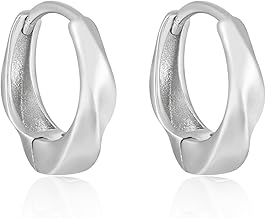 Pasurohu Earrings, K18, 18K Gold Coating, 925 Silver, Small, Small, Small, Hoop Earrings, For Women, Popular Metal Allergies, Genuine Jewelry