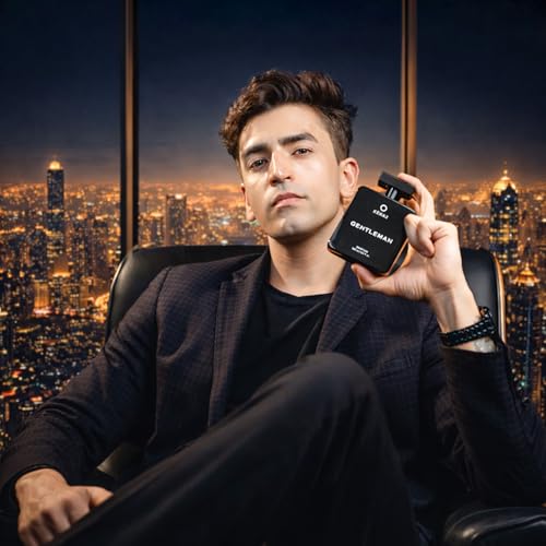 Image of KENAZ Gentleman Perfume 100ml Parfum, Dubai viral perfume | Green, Citrus & Woody Notes | Perfume for Men | 20% Fragrance Oil | Long Lasting Perfume for Men | Luxury Mens Fragrance | IFRA-Certified