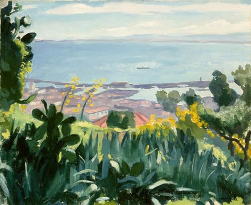 Póster Algeri de Albert Marquet pintura clásica vintage para decorar salones modernos
