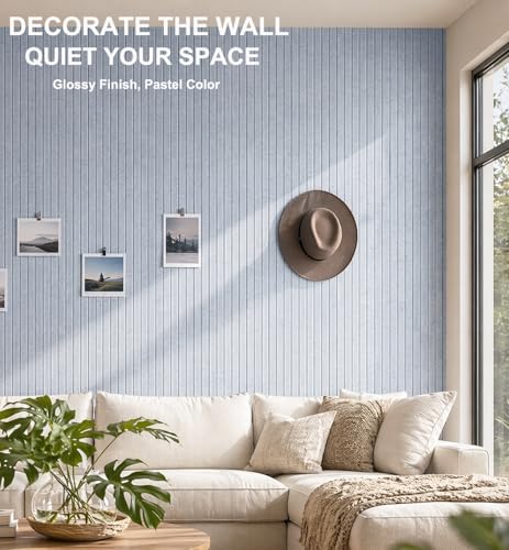 G Gamit 0.47" Thick Felt Pin Board 36"x24" Large Cork Board Alternative 6 Pack 11.81"x11.81"Felt Bulletin Board Wall Tiles Notice Board with 30 Pushpins for Home Office School(Fine-Silver Grey) - Image 7