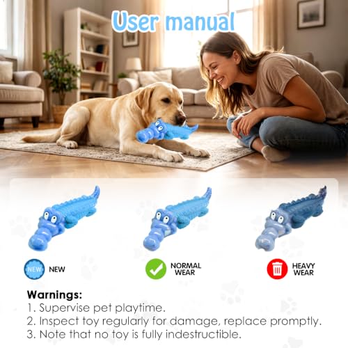 Image of Jeefome Tough Dog Chew Toys for Aggressive Chewers
