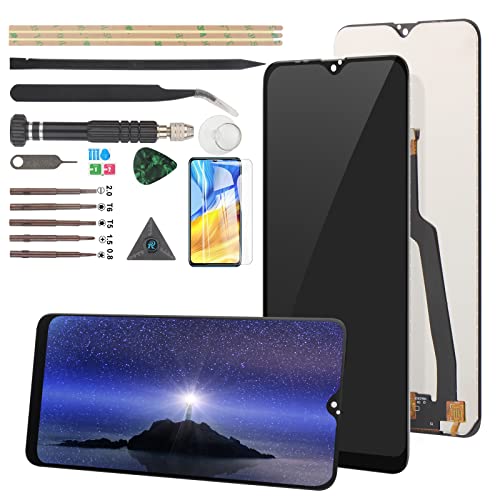 RongZy Pantalla para Samsung Galaxy A10 A105 A105F Táctil LCD de Repuesto Ensamblaje Digitalizador Reemplazo para Samsung Galaxy A10 A105 A105F con Herramientas de Reparación(Negro No para A10s/A10E) Cover