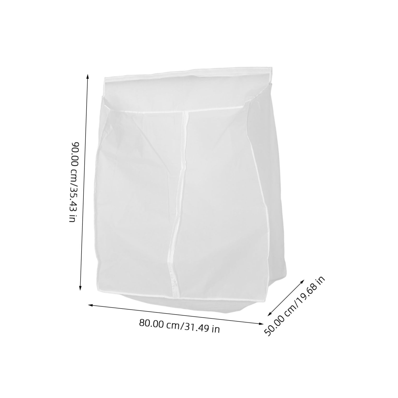 ULTECHNOVO Funda Protectora para Ropa de Peva, Plegable Almacenamiento Conveniente para Guardar Trajes y Abrigos Armario del Hogar