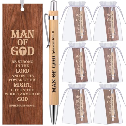 Cadeaux de Noël pour hommes chrétiens et prix d'église : lot de 12 sets bibliques
