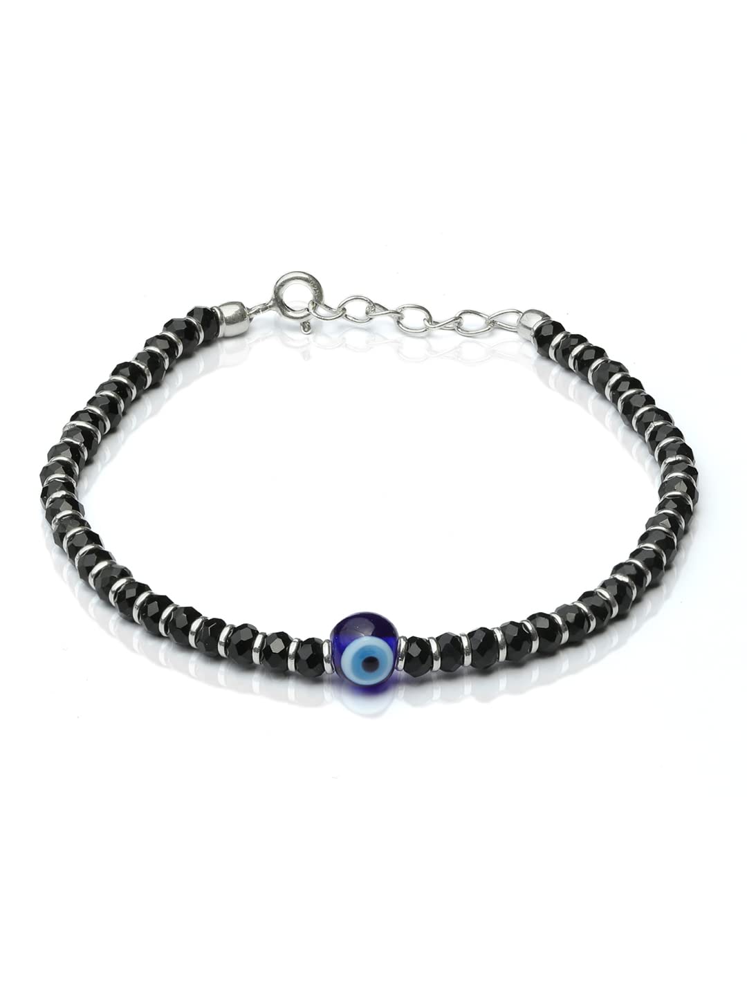 See full amazon price history chart for SHEER BY PRIYAASI Beaded Evil Eye Nazariya Charm Sterling Silver Bracelet for Womens, Mens - Modern Fancy Adjustable Black Beads Bracelet SHEER BY PRIYAASI Beaded Evil Eye Nazariya Charm Sterling Silver Bracelet for Womens, Mens - Modern Fancy Adjustable Black Beads Bracelet (B09NPVR15T) Amazon Price History, Amazon Price Tracker