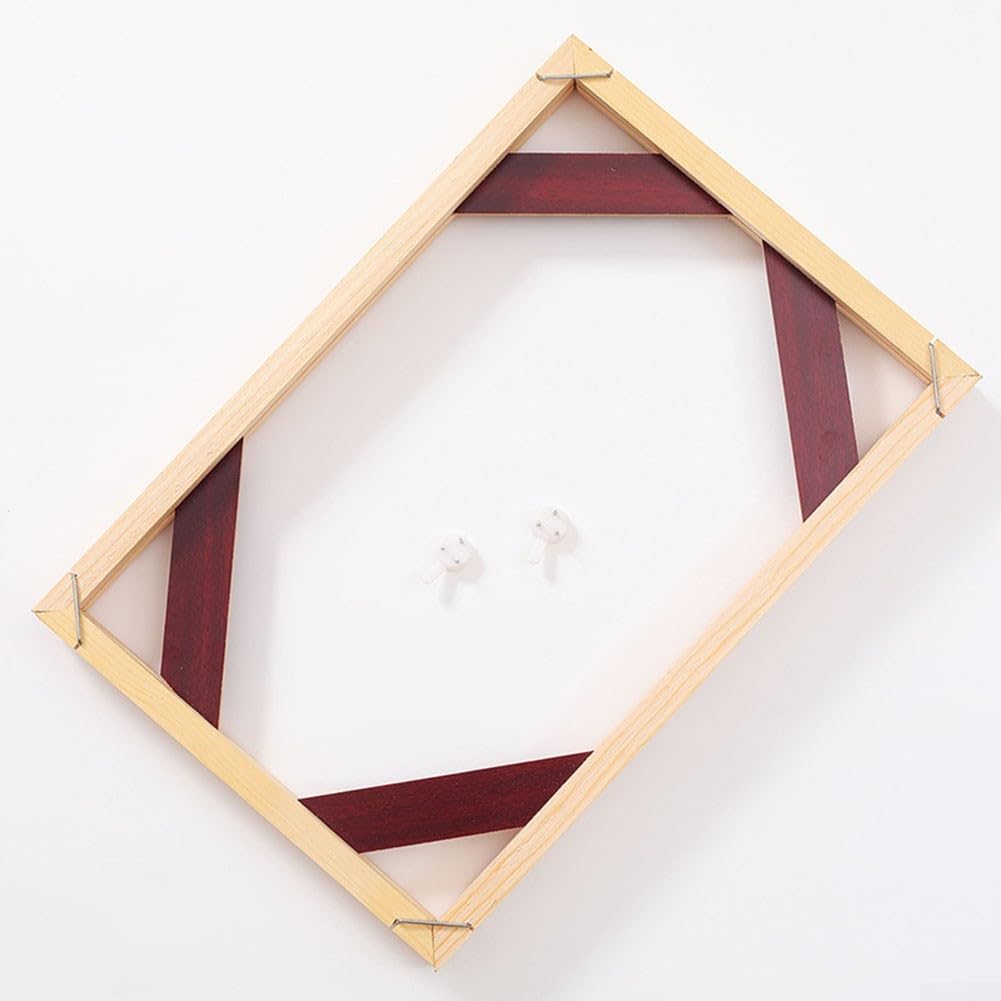 ChicBosomn DIY Art Canvas Frames, Canvas Stretcher Frames, Solid Wooden Frame for Art Stretcher Bars, for Canvas Paintings, Wall Art, Oil Paintings(30x40cm)