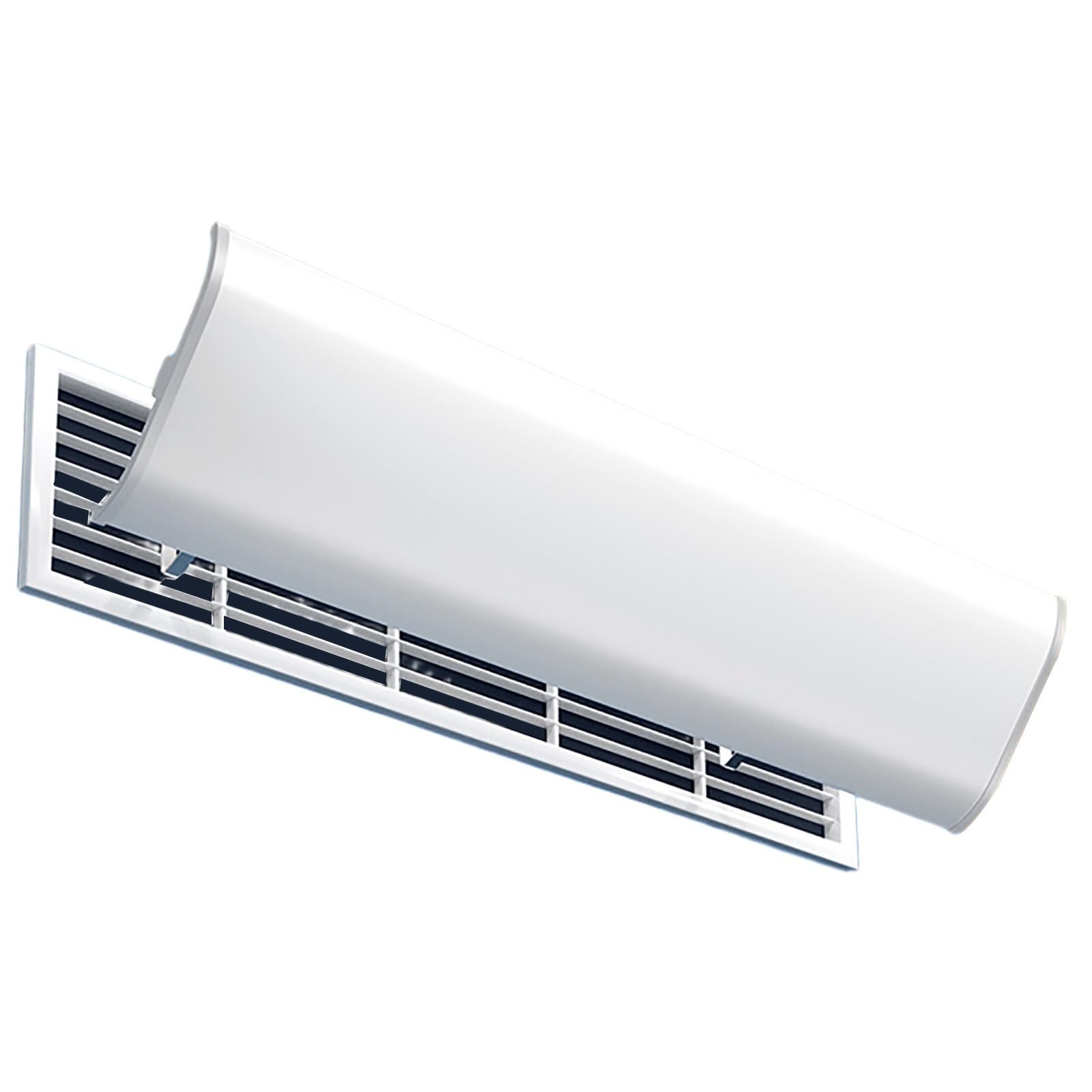 Deflettore Condizionatore per Bocchette di Ventilazione Laterali, Deflettori Condizionatore d'Aria Centrale, Migliora la Circolazione di Raffreddamento e Riscaldamento(90x20cm/35x8in)