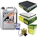 Produktbild Filter Set Inspektionspaket 5 Liter Liqui Moly Motoröl Top Tec 4200 5W-30 MANN-FILTER Innenraumfilter Luftfilter Ölfilter