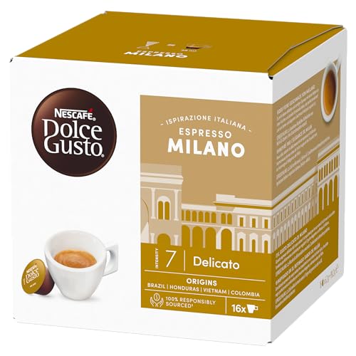 Nescafé Dolce Gusto Espresso Milano - Caffè - 96 Capsule (Confezione Da 6 Confezioni X 16) - 3