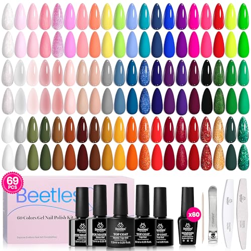 Beetles Gel Nail Polish Set - Style Manifesto 60 Colors