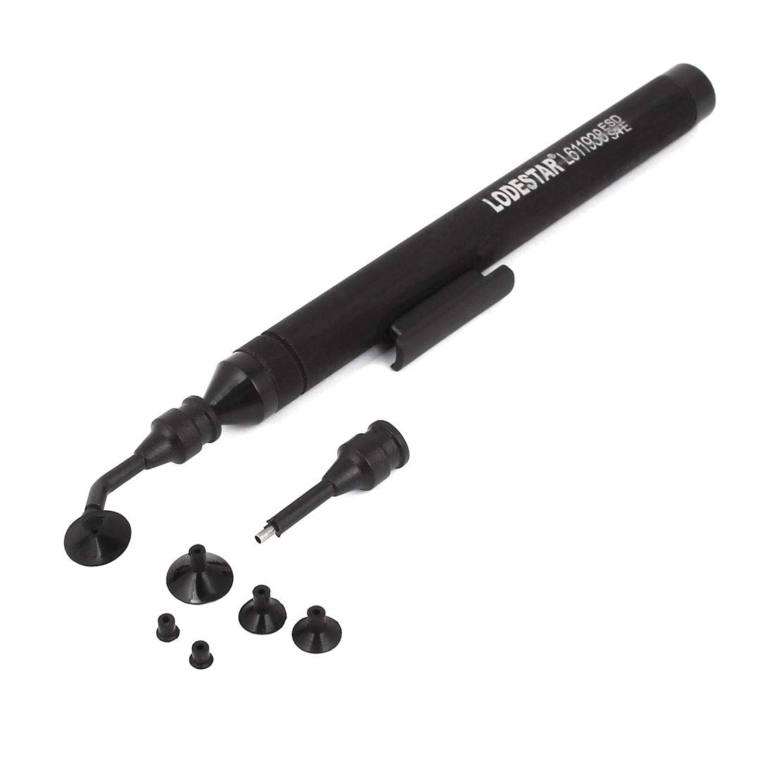 Aexit Anti-static (Power tool) IC SMD Components Picker Vacuum Sucking Suction Pen w 6pcs (63ry285qf594) Suction Header