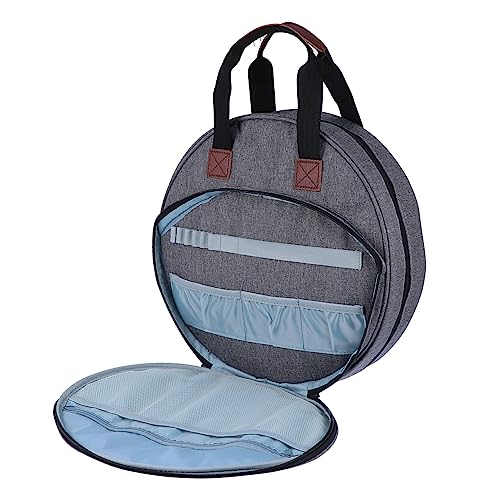 ERINGOGO 600d Oxford Embroidery Tool Pouch Portable Storage Bag Zipper for Embroidery Supplies