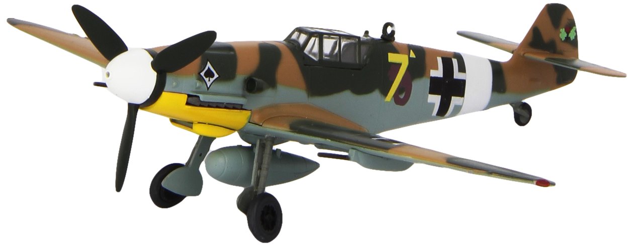 Easy Model 1:72 Scale Messerschmitt BF-109G-2 III/JG53 1943 Tunisia Model Kit