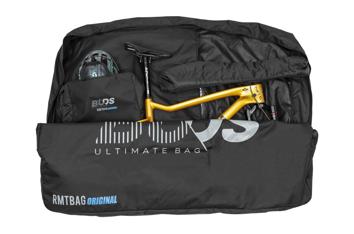 Fully Padded Bike Travel Bag (5mm) | Thick & Resistant Materials | Transport case for bikes up to 29