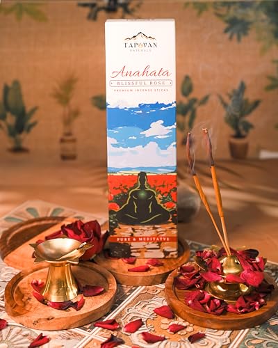 Image of Premium Rose Incense Sticks - Handcrafted, Aromatic Rose Fragrance for Meditation, Relaxation & Calm Mind | Pack of 2 (80 Sticks)