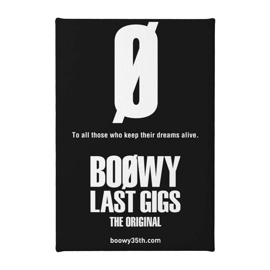 BOØWY「 LAST GIGS 」モノクロポスター BOOWY LAST GIGS プロモ・ポスター5枚セット 非売品 | 音楽資料