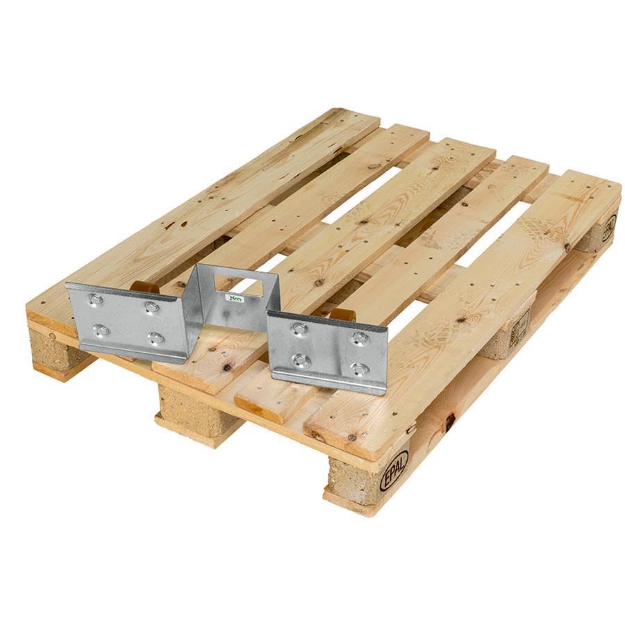 Palettenroller 575 x 160 x 150 mm, Traglast: 2.000 kg - verzinkt