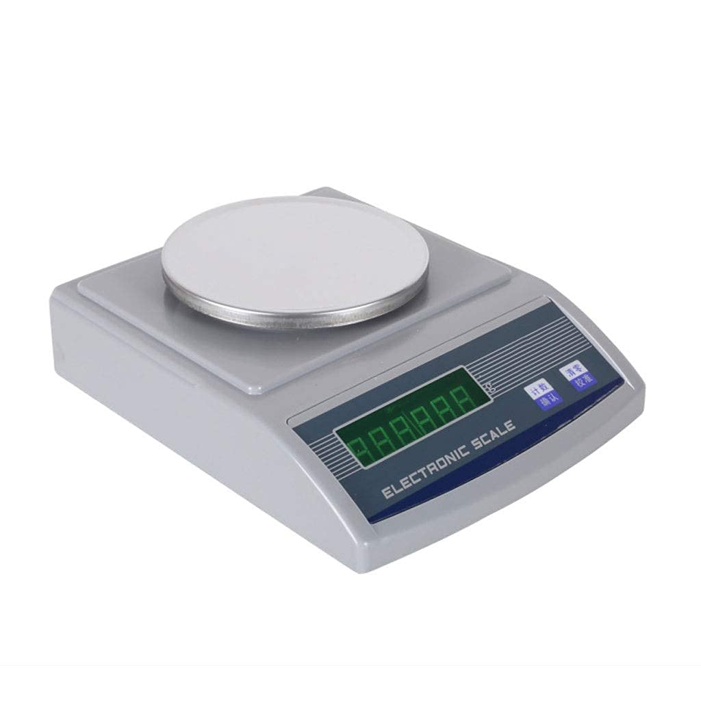 MRKU Báscula electrónica Báscula electrónica Digital 0,01 G LCD Balanzas analíticas de precisión para Laboratorio Básculas para joyería Básculas Escolares industriales
