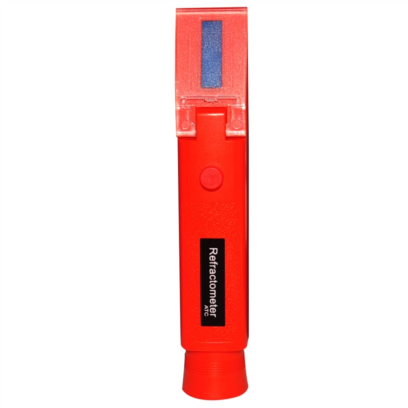 Refraktometer Alkoholometer Alkoholmessgerät 0~80% V/V ATC Wodka Whisky Alkoholprozent Werkzeuge Hydrometer Konzentration Spirituosen(Red)