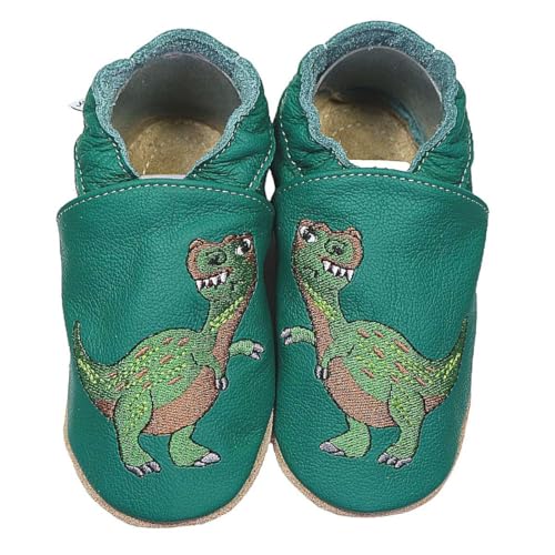 HOBEA-Germany Kitaschuhe Safestep, Kinderhausschuhe, Lederschuhe...
