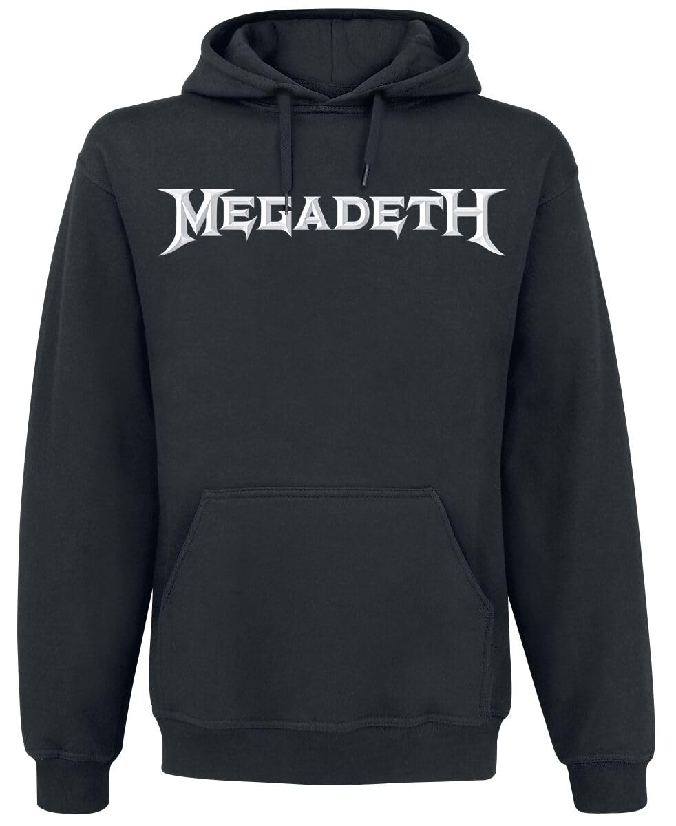 Megadeth Album 17 Cover Männer Kapuzenpullover schwarz