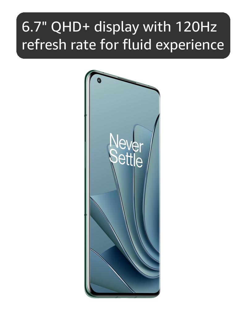 OnePlus 10 Pro | 5G Android Smartphone | 8GB+128GB | U.S. Unlocked | Triple Camera co-Developed with Hasselblad | Emerald Forest