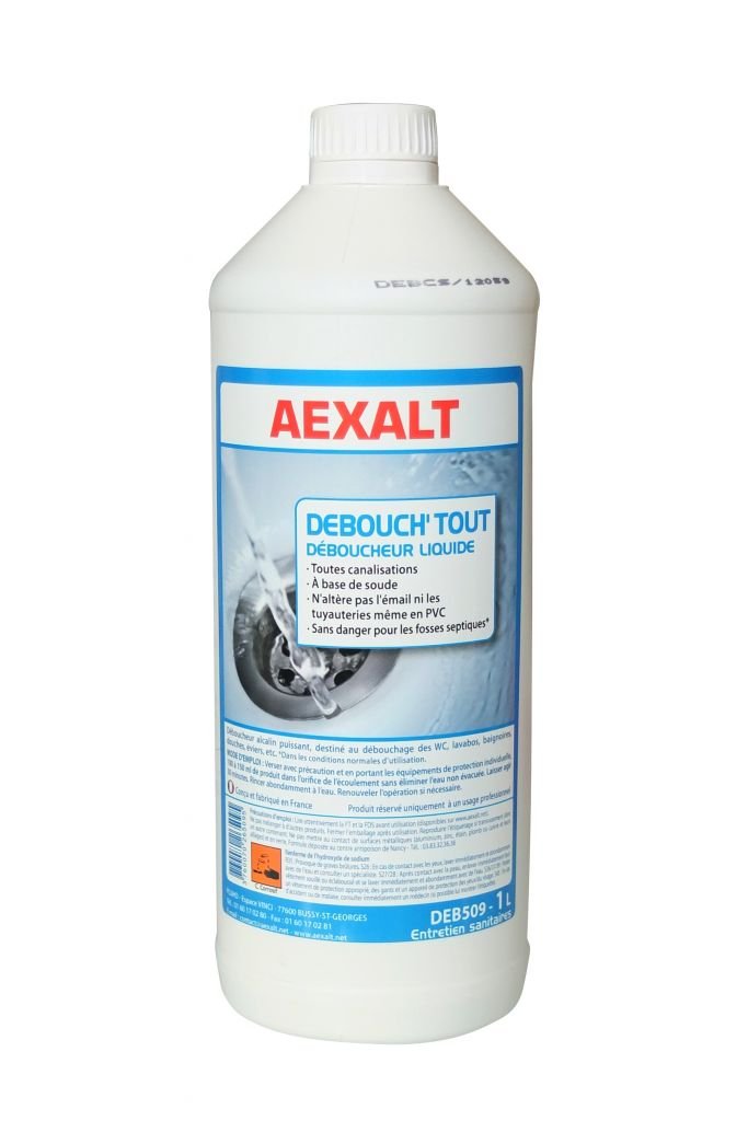 Déboucheur canalisations surpuissant bio produit professionnel