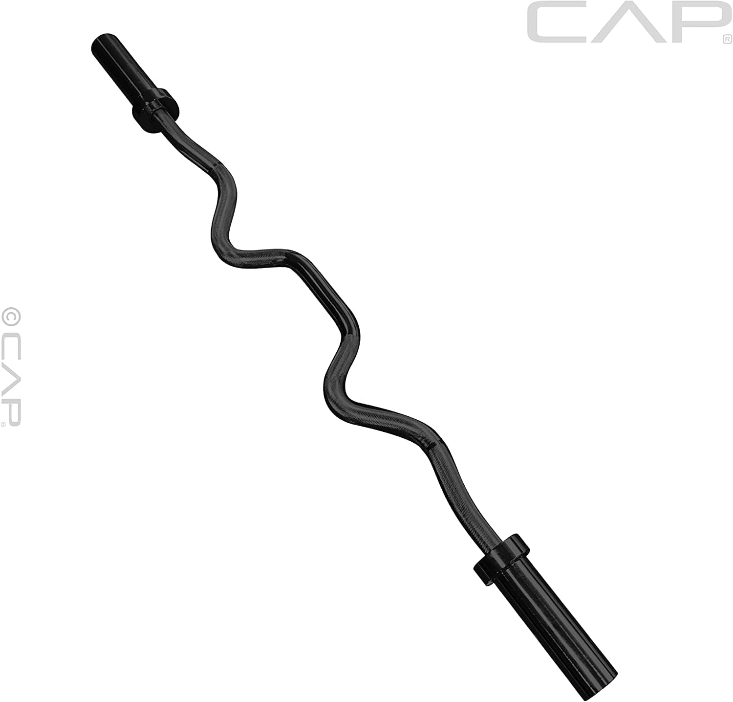 CAP Barbell black Olympic Solid 20" Dumbbell Handle (OBIS-20B) : Sports & Outdoors