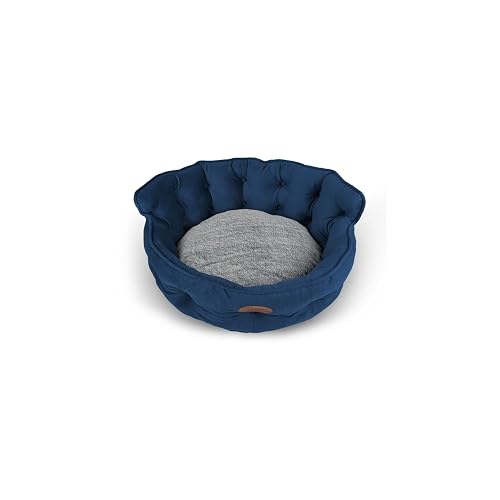 PATAM Cama para Perros y Gatos - Disponible en 3 tamaños - con Funda Lavable a máquina