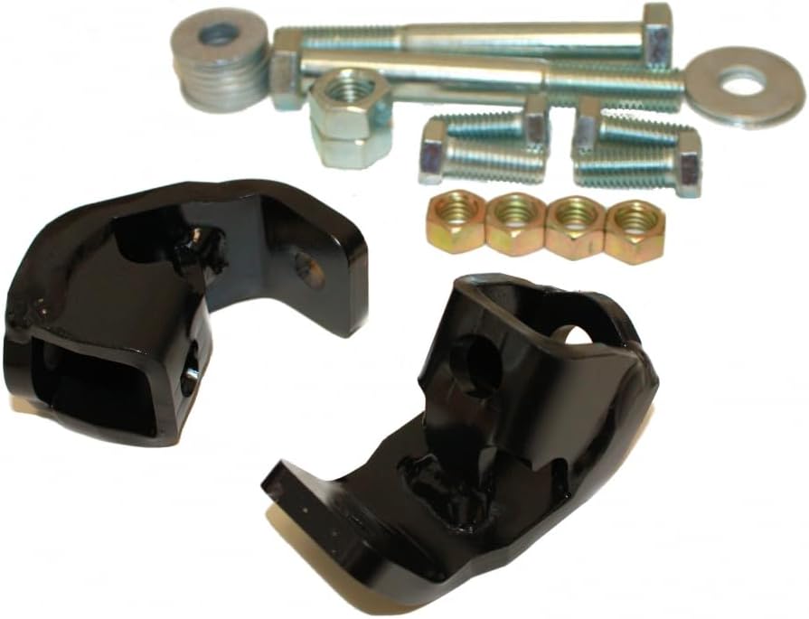 Iron Rock Off Road TJ Bolt-On Rear Shock Relocation Brackets