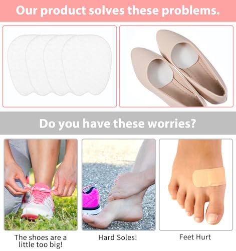 6 Piezas Almohadillas para Lengüeta de Zapato para Mujer miniatura 4