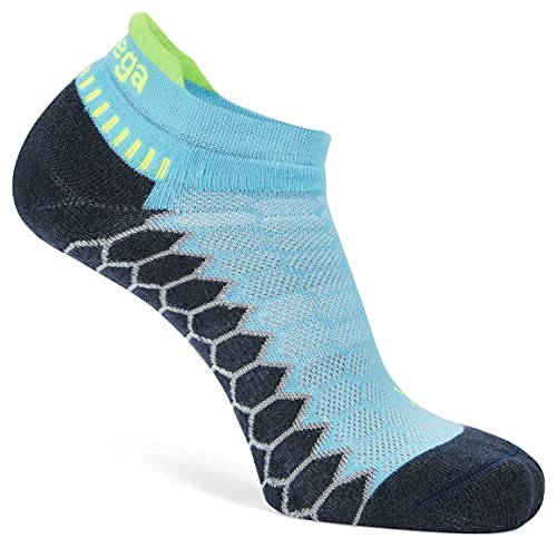Image of Balega Silver Compression Fit Performance No Show Athletic Running Socks for Men and Women (1 Pair)
